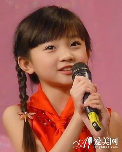 时尚小女生发型 变身活泼可爱小公主图片