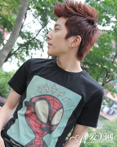 帅气男生烫发发型 炫酷时尚又阳光|发型|烫发