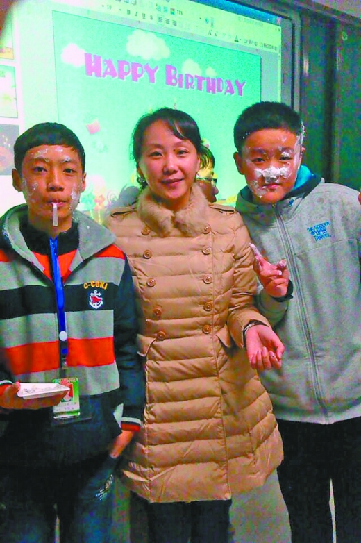 好高兴,全班同学为我过生日!|上课|全班