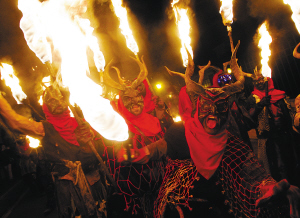 西班牙的魔鬼跑火节