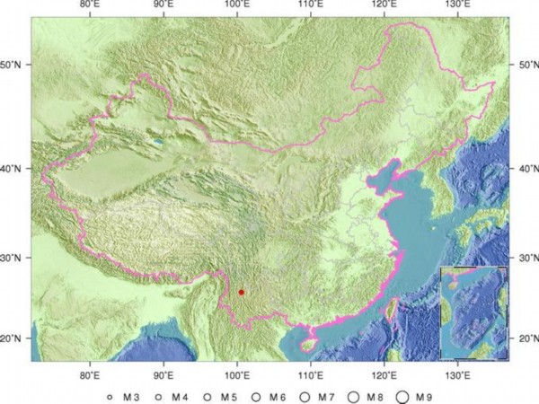 云南省大理白族自治州宾川县发生3.5级地震|东