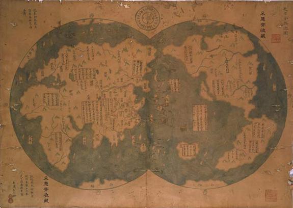 一些人对1418年后的中国版图有所争议,尤其表现在1421年.