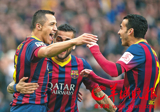 西甲:梅西进球巴萨输球 主场25连胜终结|巴萨|西