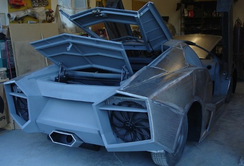 农民自制兰博基尼曝光 网友感叹自古高手在民