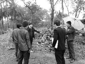 石材加工厂露天作业粉尘漫天|环保局|村民