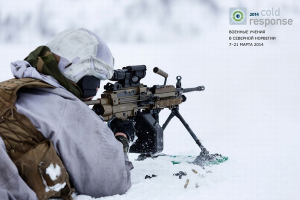15国联合大军在挪威雪地开战|演习|军演