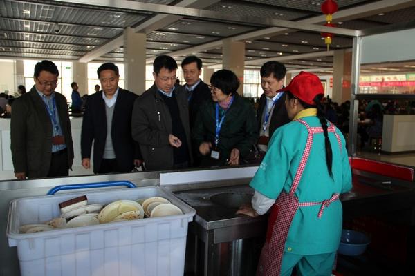 教育部发展规划司高校后勤工作调研组一行来我