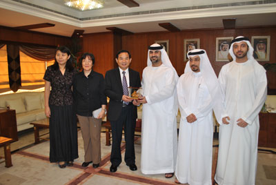 驻迪拜总领事唐卫斌访问阿治曼酋长国|经济发