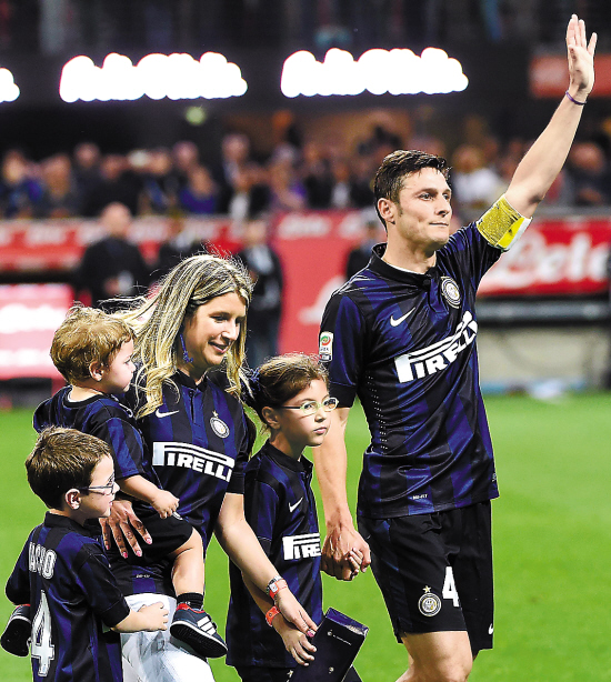 梅阿查球场送别萨内蒂|萨内蒂|国米