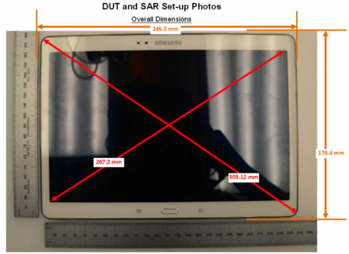 通过FCC认证 三星Galaxy Tab S真机曝光（图片来源于cnbeta）