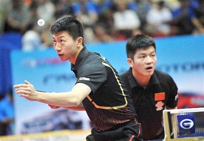 新塑料球登上乒乓舞台|乒联|许昕