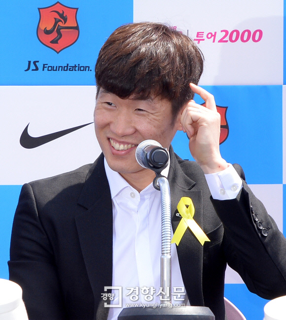 韩退役足球名将朴智星将出任巴西世界杯SBS