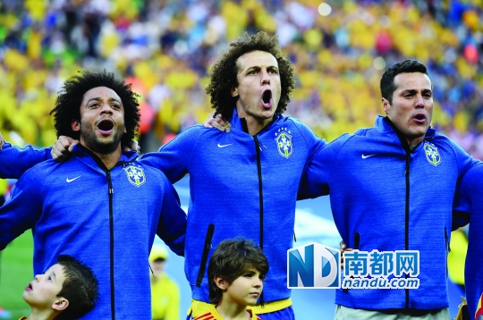 当国歌响起|球员|巴西队