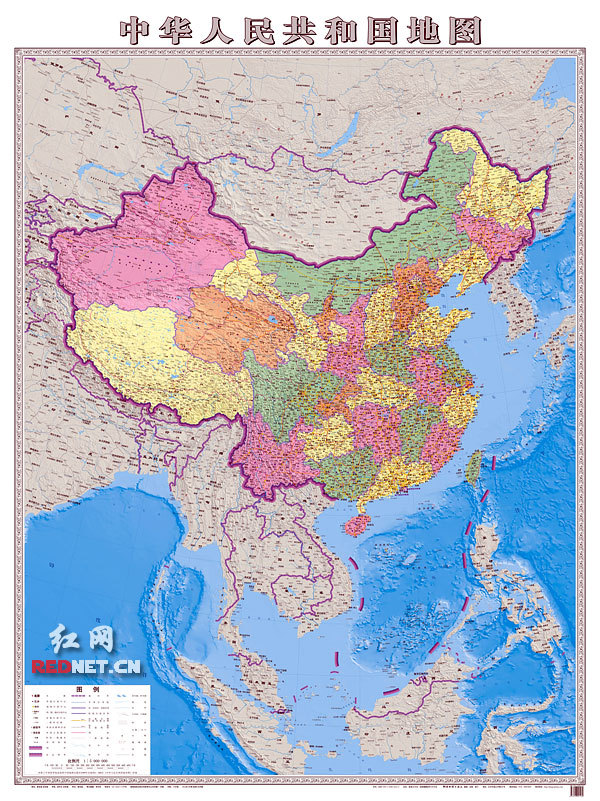中国地图高清版可缩放 2018世界地图高清放大_2018中国地图高清图片