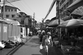 拆迁前的西长街曾经是长沙最大的的海鲜水产批发市场。图/杨子锐