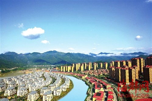 贵安新天地局部实景图