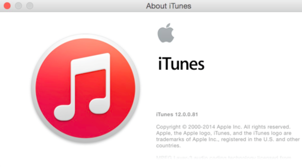 iTunes 12界面