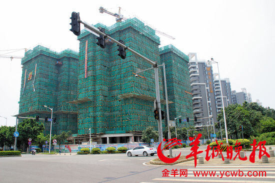 公寓北区已经基本完工