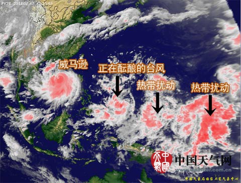 7月台风玩起"车轮战 这是怎么回事|台风|辐合_凤凰资讯