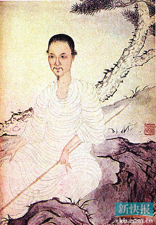 ■石涛自画像