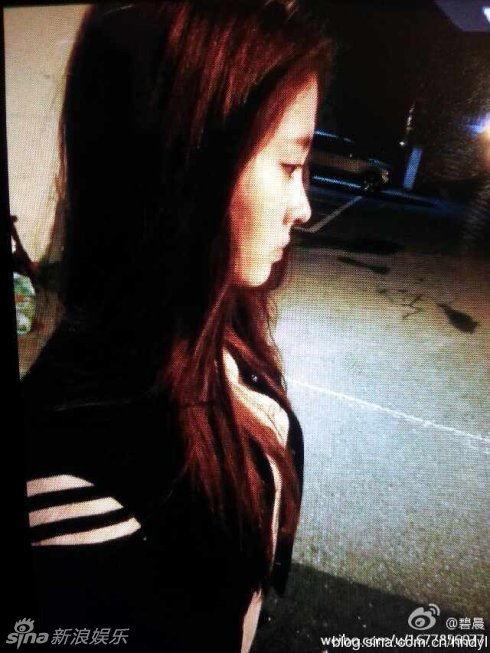 张碧晨甜美生活照