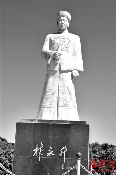 林永升雕像已在黑岛上耸立了20年