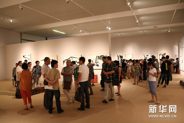 激扬文字 陈求之艺术展亮相国博 组图|书法|展