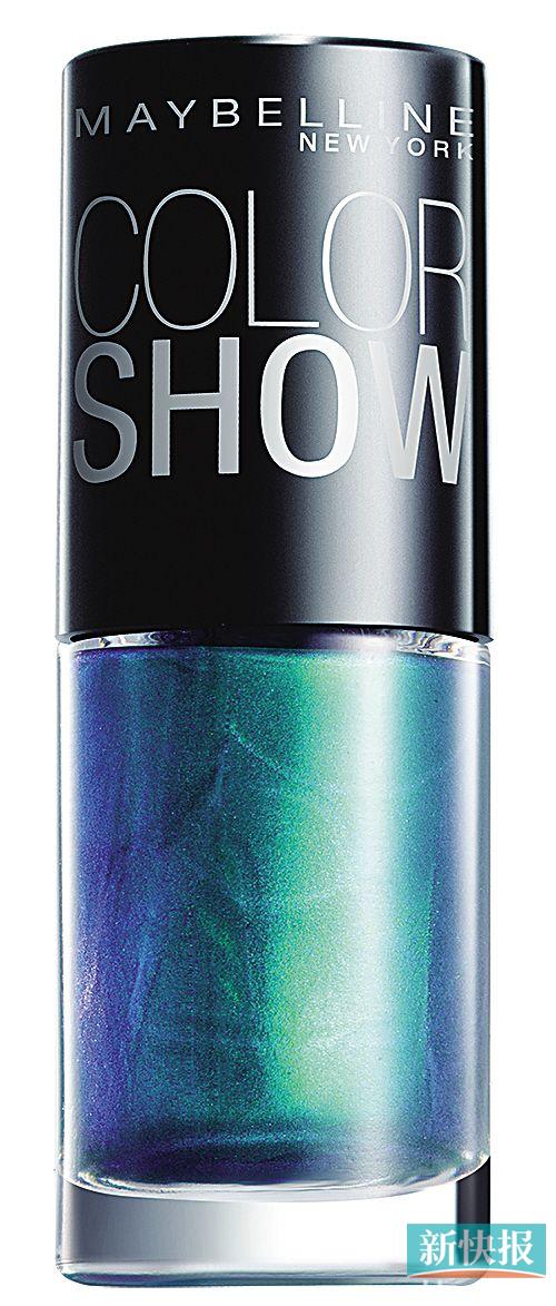 美宝莲纽约色秀甲油,    今年的酷炫金属限量系列非常摇滚。