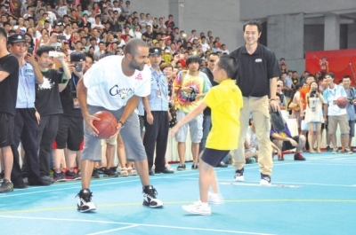 匹克举办NBA明星战队中国行活动|篮球|球星