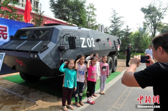 重型武器装备现身石家庄市区