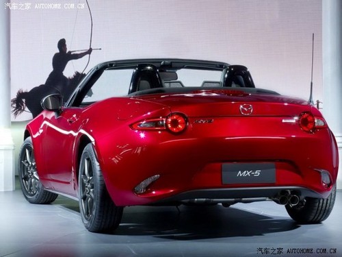 马自达新一代MX-5实车发布