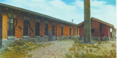 当年被日军炮火损毁的宽城子兵营 王新英 提供