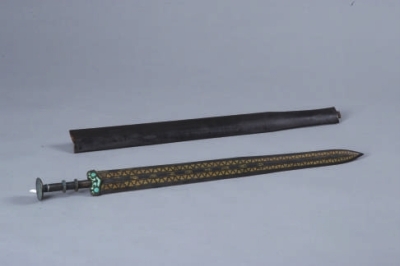 ▲　春秋晚期蔡阝陸公余自乍（作）用劍