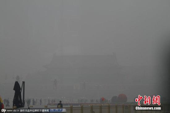 北京空气重污染预警级别升级为橙色