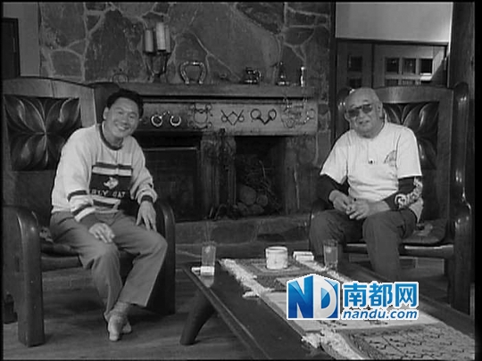 北野武、黑泽明罕见合影。