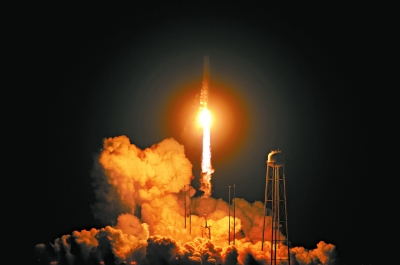 美运货火箭爆炸