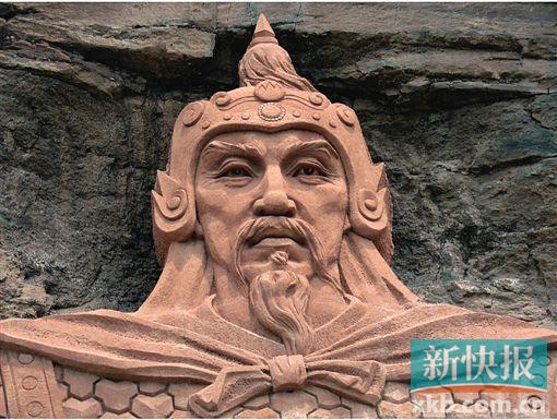 ■袁崇焕像(局部)