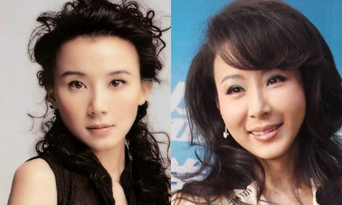 　　现在的萧蔷和过去相比有点老态了。