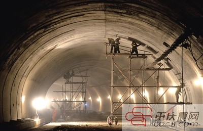 真武山隧道整治 春节期间停工恢复通行
