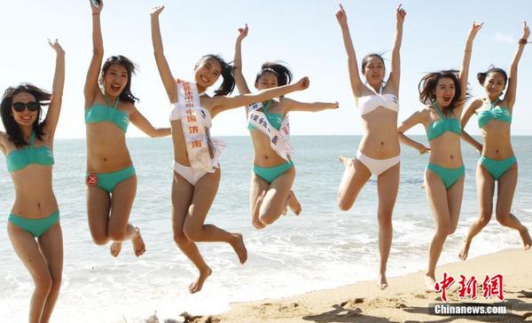 2014世界休闲小姐佳丽<em>三亚</em>上演泳装秀|总决赛