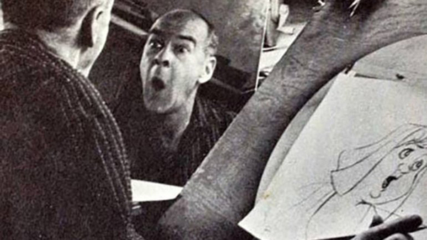 外媒揭秘早期动画师创作过程：对着镜子画表情(网页截图)