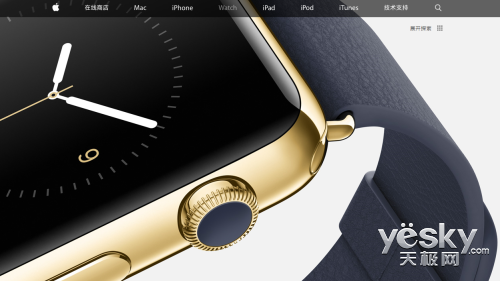 Apple Watch中国官方网站介绍图