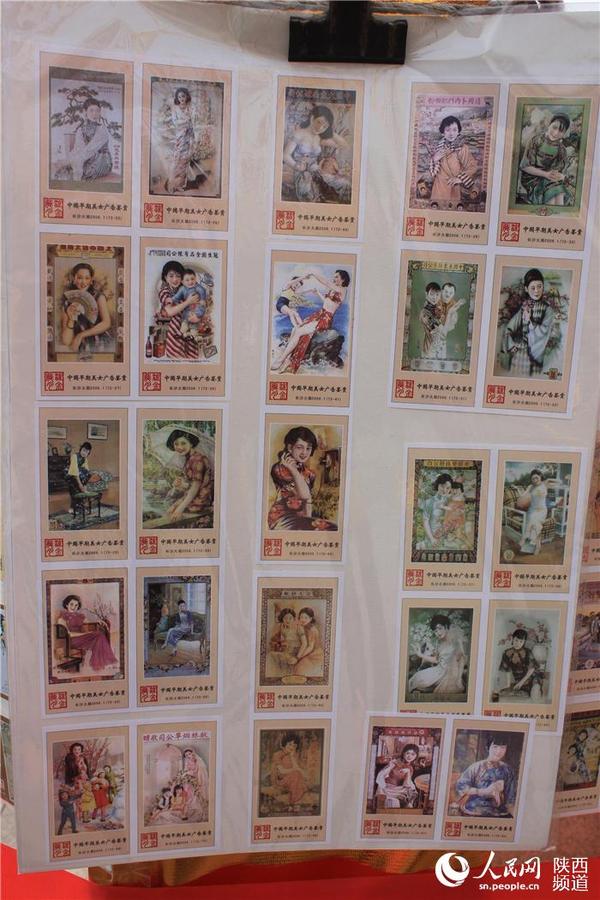 长沙火柴厂生产的中国早期美女广告鉴赏系列  梁锦/摄