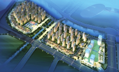 闽江世纪城效果图