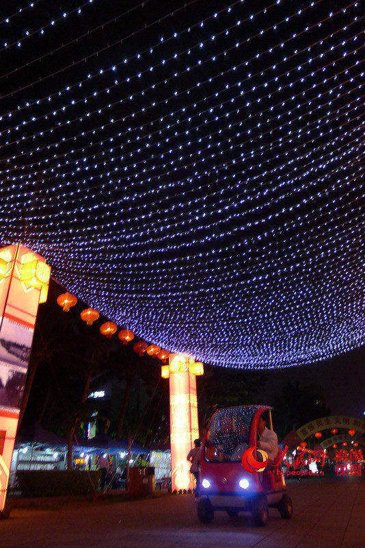 万绿园灯光璀璨