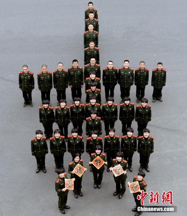 90后福建武警女兵警营贺新春|文工团|舞蹈