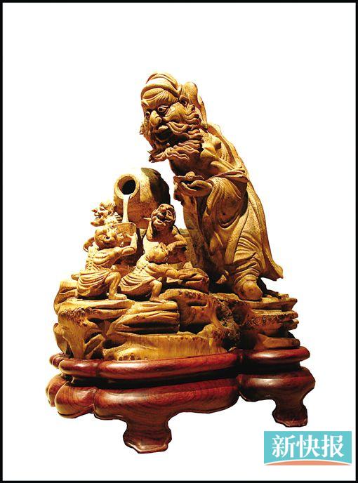 ■洪建华 钟馗送福