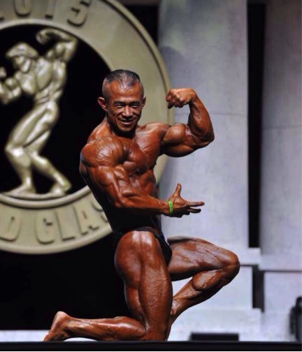 美俄亥俄州办传统健美大赛 前中国健美冠军获