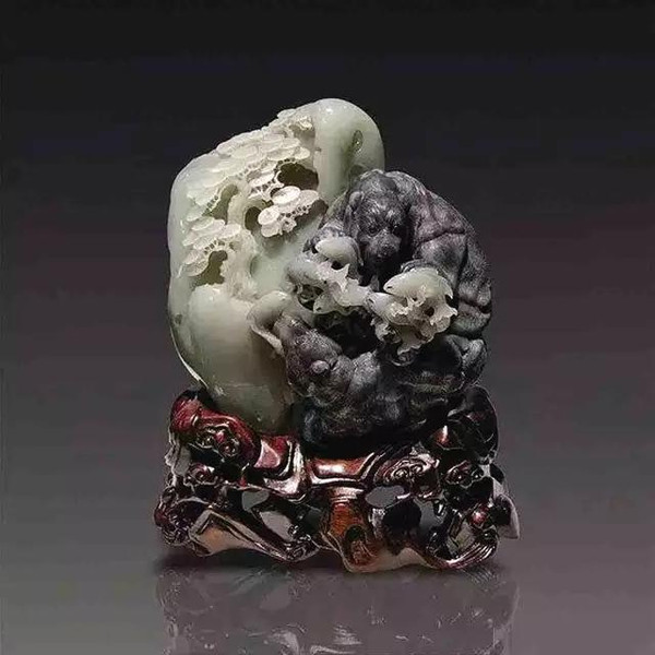 　　17.协同上潮 青花