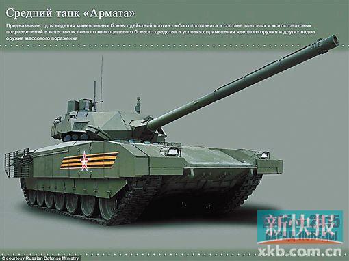 俄“阿玛塔”主战坦克亮相|装甲|步兵_凤凰资讯